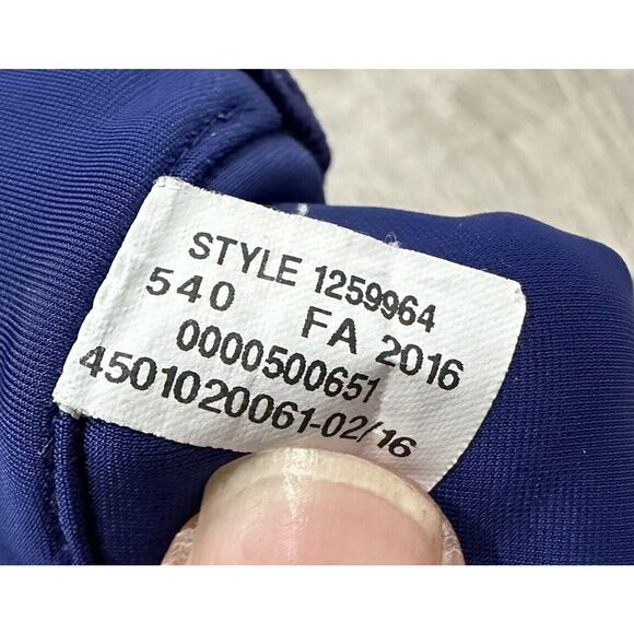 Under Armour Sports Bra Women's M Navy and Gray Strappy Compression 2x Lot Bra - Picture 5 of 10